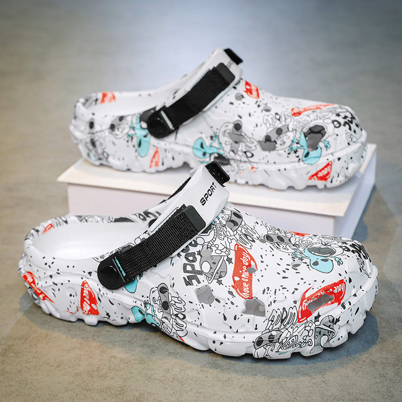 Men Shoes Xxl - Herren Camouflage Clogs Große Größen 48