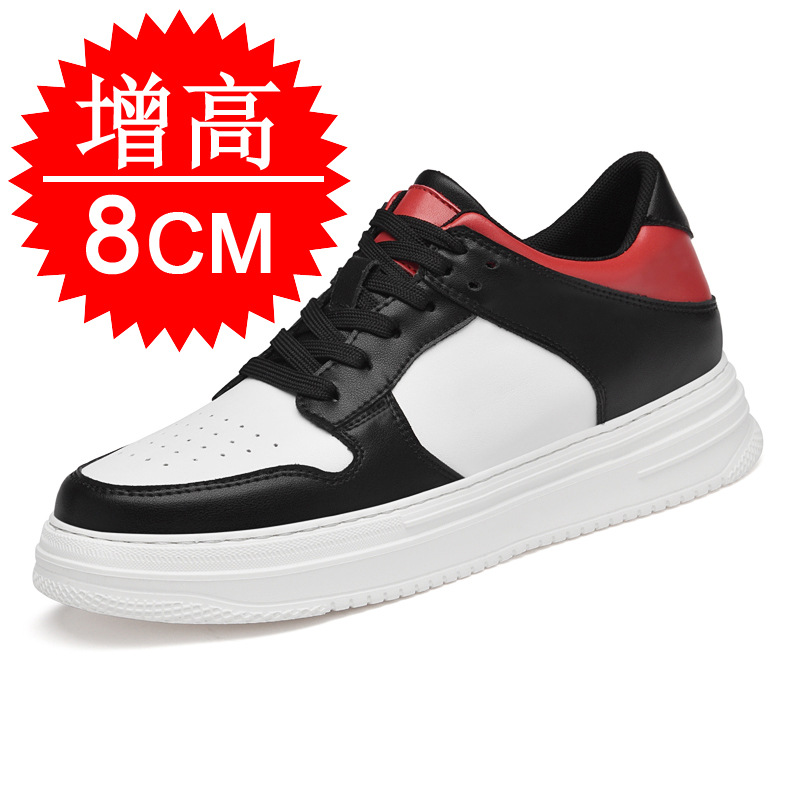 Men Shoes Size Chart - Herren Unsichtbare Erhöhungsschuhe 8cm Atmungsaktive Dicksohlige