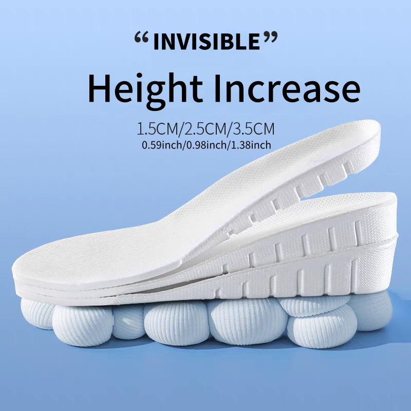 Men Shoes Size Chart - 1 Paar neue 1,5–3,5 cm weiße
