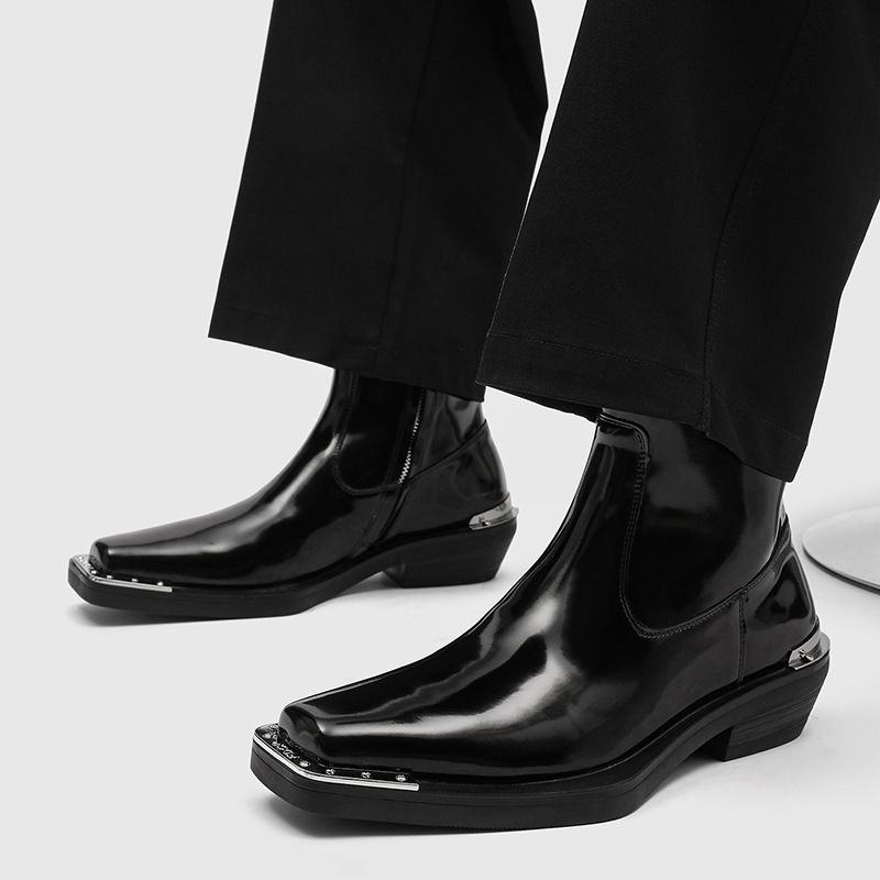 Men Shoes Brands - Italienische Markendesigner Herrenmode Punk Rock Chelsea