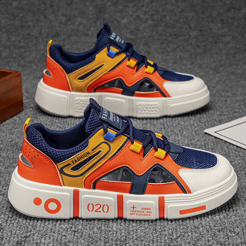 Men Shoes Xxl - Clawave Herren-Sneaker mit hohlen, atmungsaktiven, klobigen