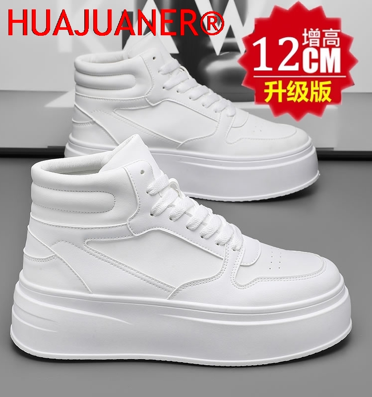 Men Shoes Size Chart - Herren High-Top Schuhe mit Innerer Erhöhung
