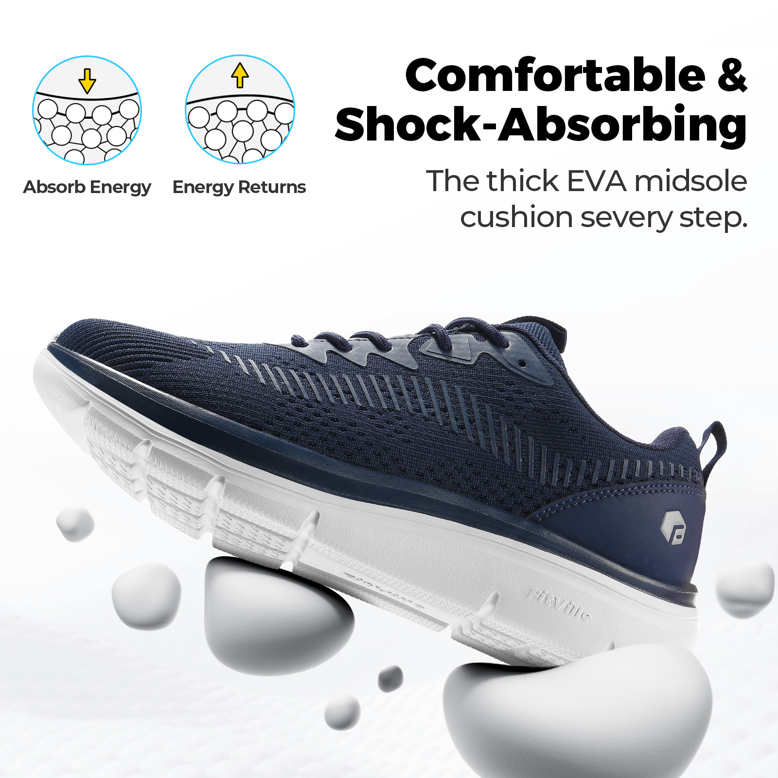 FitVille Herren-Walkingschuhe, – Men'S Shoes For Plantar Fasciitis Bewertung und Preis