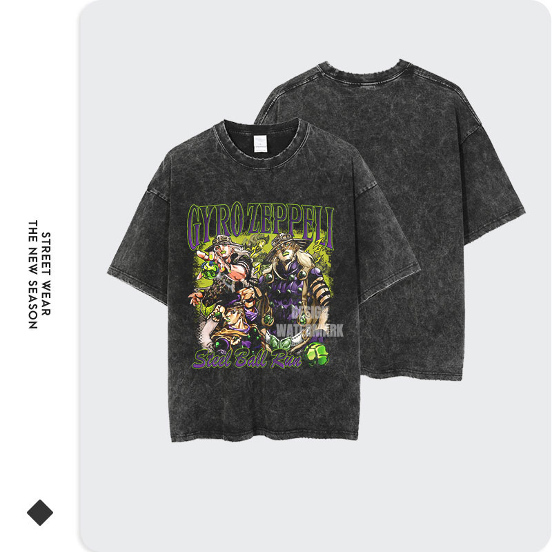 Bandai Anime JoJos T Shirt Vin – Men Shoes Xxl Bewertung und Preis